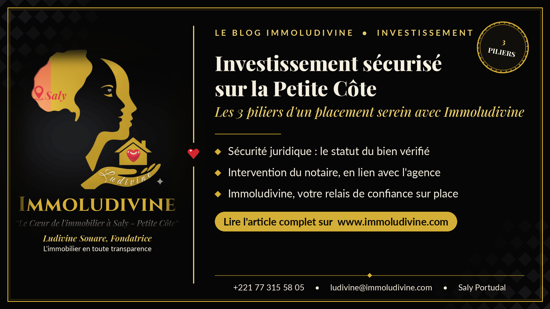 Investissement immobilier sécurisé Petite-côte Sénégal